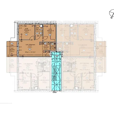 Haus Sonne - Whg 03 Strandraeuber Apartman